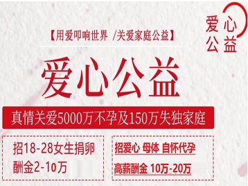 永昌捐卵助孕生子 爱心志愿者招募